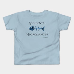 Accidental Necromancer with Bone Fish Kids T-Shirt